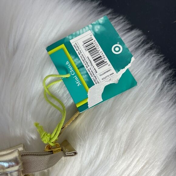 Calypso St. Barth For Target Gold Elephant Small Clutch/Makeup Bag NWT - Picture 5 of 5